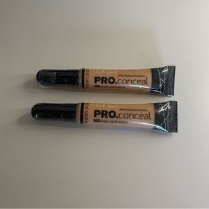 LA Girl Pro Conceal HD Concealer - Creamy Beige GC973 New & Sealed set of 2